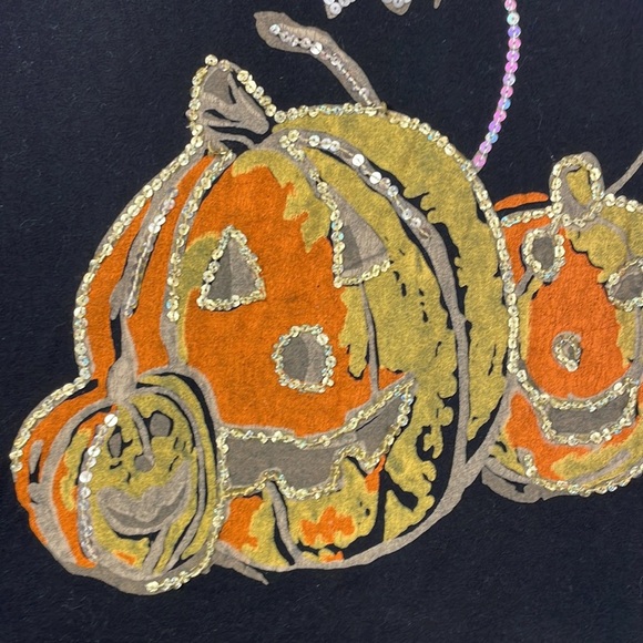 Tantrums women’s Halloween 3/4 sleeve crewneck t-shirt size large - Picture 3 of 10